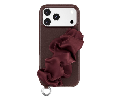 Etui / obudowa na smartfona MAGEASY Foulard M do iPhone 17 Pro Max (Burgundy )